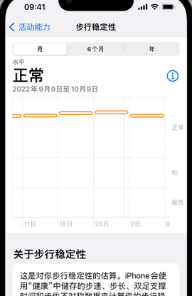 华容iPhone手机维修如何在iPhone开启'步行稳定性通知'