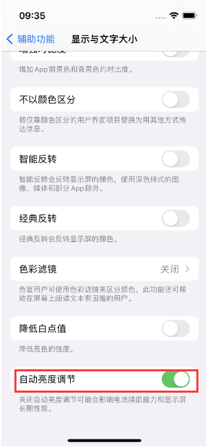 华容苹果15维修店分享iPhone 15 Pro系列屏幕亮度 