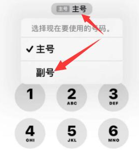 华容苹果14维修店分享iPhone 14 Pro Max使用副卡打电话的方法 