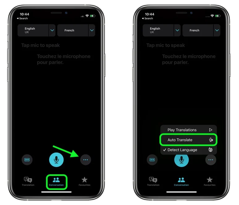 华容苹果手机维修分享iOS 15 “翻译” App 新改进 